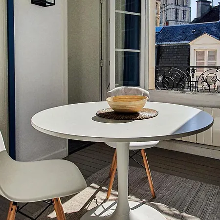 Apartment Charming With View Of The Abbaye-aux-hommes *