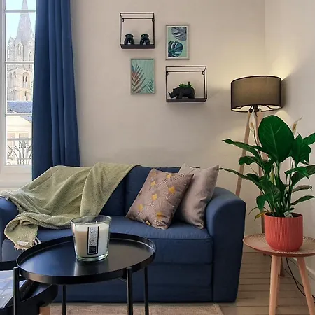 Appartamento Charming With View Of The Abbaye-aux-hommes Caen